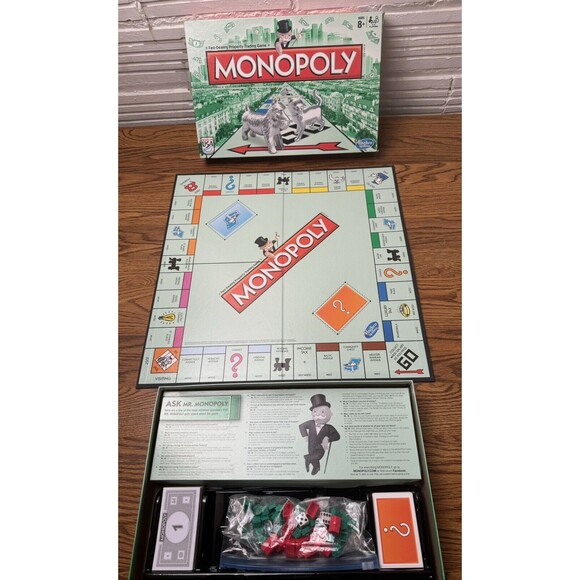 Monopoly Hasbro Gaming Fast-Dealing Property Trading Game‎  2014 - Picture 11 of 13